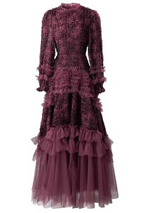 Berry Drape - N389