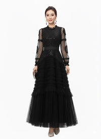 Ruffles Ball Gown - N432