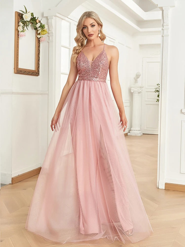 Floor Length Dress - N065