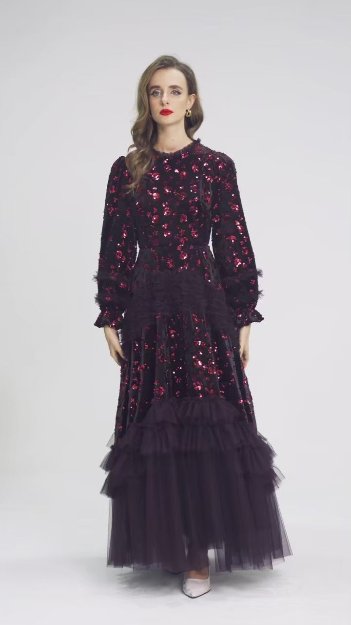 Burgundy Velvet - N399
