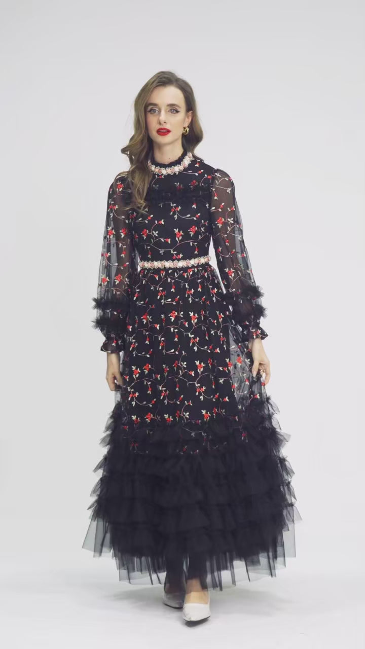 Floral Embroidery - N397